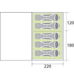 Brunner Arqus Outdoor 5 - Campingzelt -Sportler Verkaufs-Shop d1390 brunner arqus outdoor 5 2178311 564355