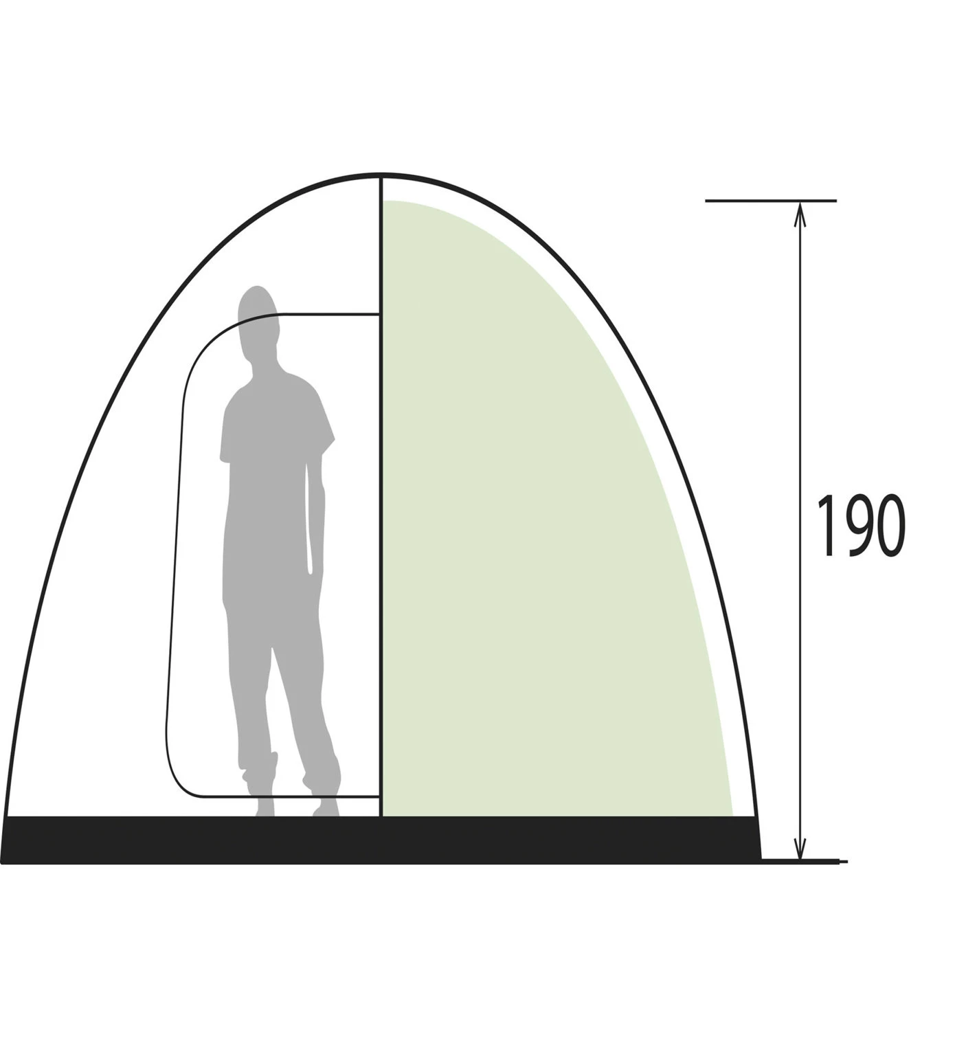 Brunner Lamar 4 - Familienzelt 3 Brunner Lamar 4 - Familienzelt – Bild 3