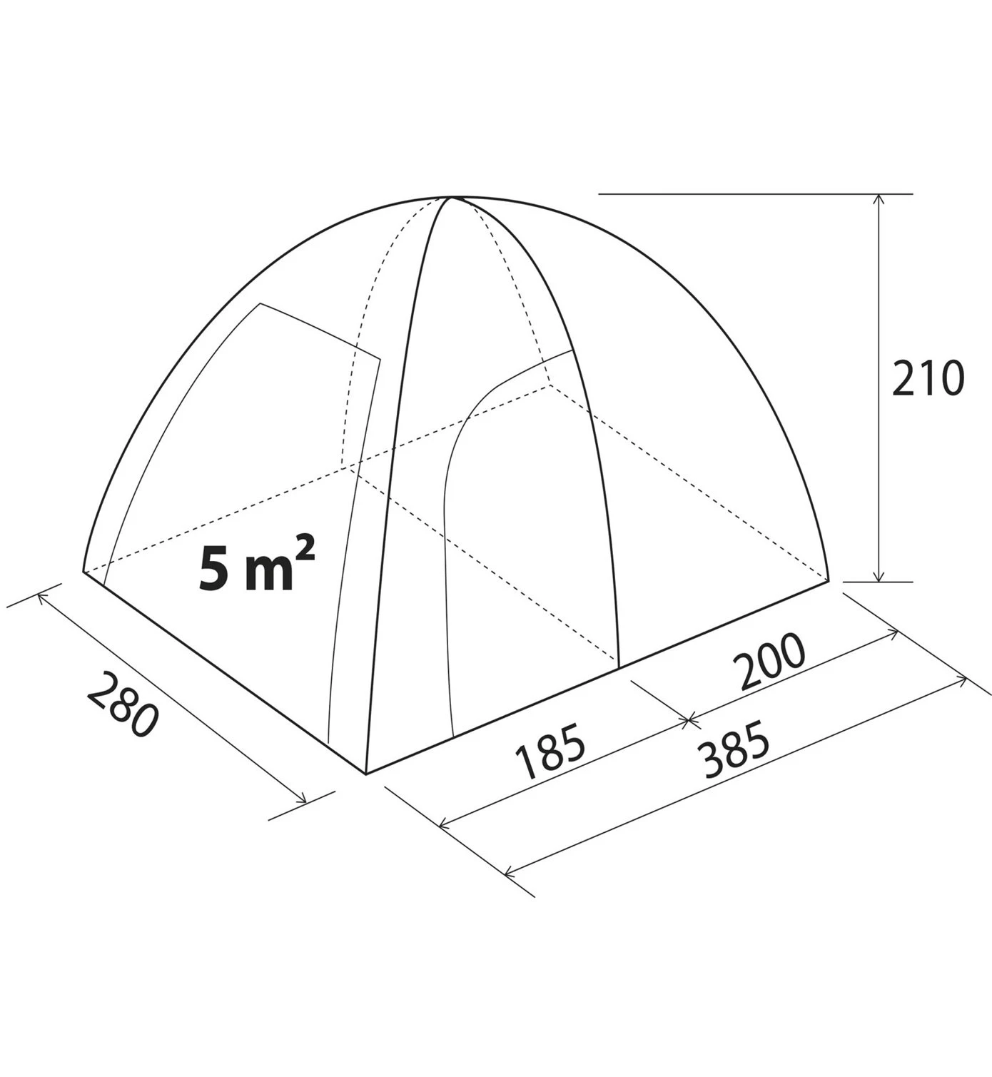 Brunner Lamar 4 - Familienzelt 2 Brunner Lamar 4 - Familienzelt – Bild 2