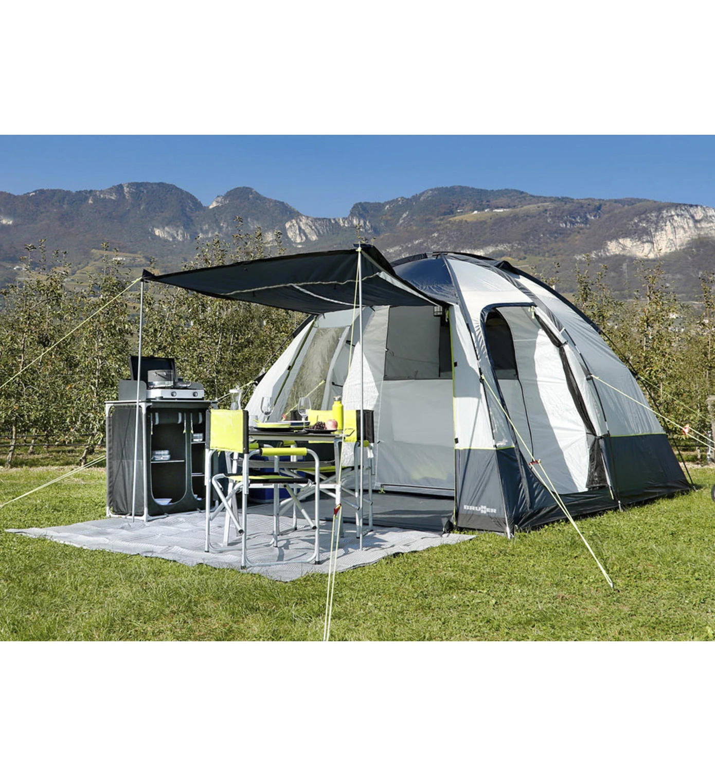 Brunner Lamar 4 - Familienzelt 1 Brunner Lamar 4 - Familienzelt