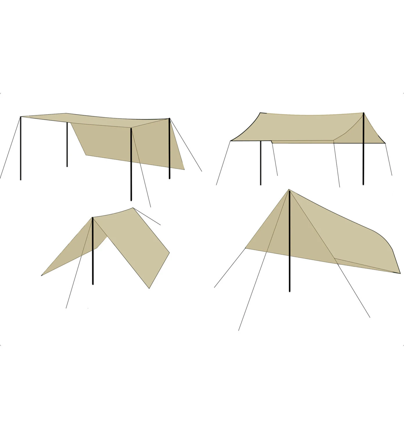 Brunner Sunny UV 3x4 - Tarp 2 Brunner Sunny UV 3x4 - Tarp – Bild 2