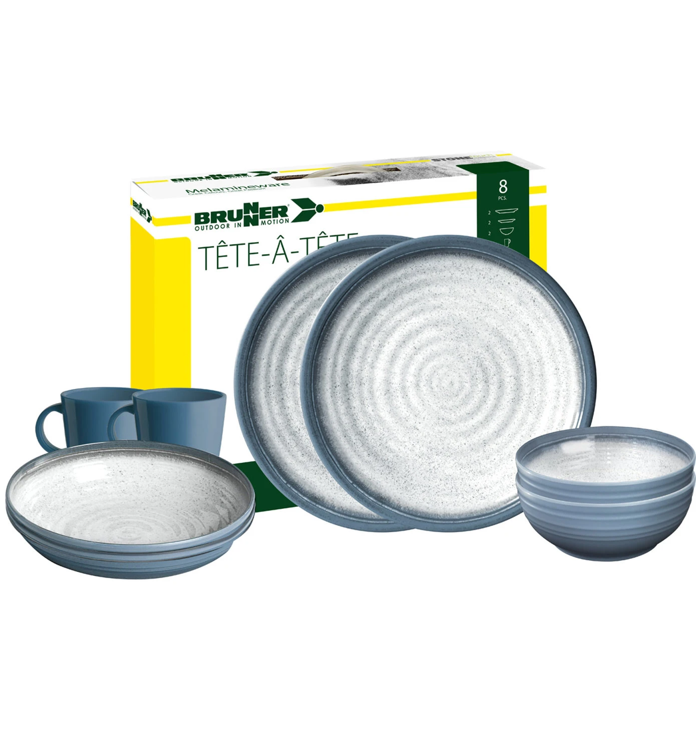 Brunner Tete-a-Tete Tuscany - Geschirr Set 1 Brunner Tete-a-Tete Tuscany - Geschirr Set