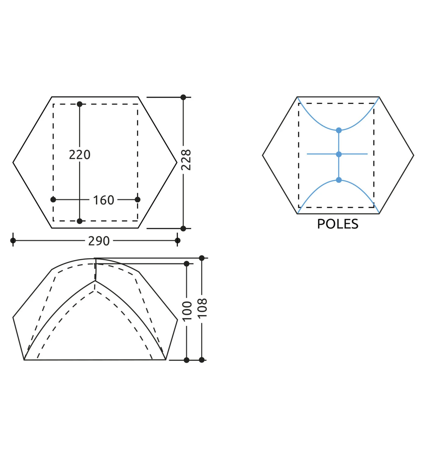 Minima 3 Evo - Trekkingzelt 3 Minima 3 Evo - Trekkingzelt – Bild 3