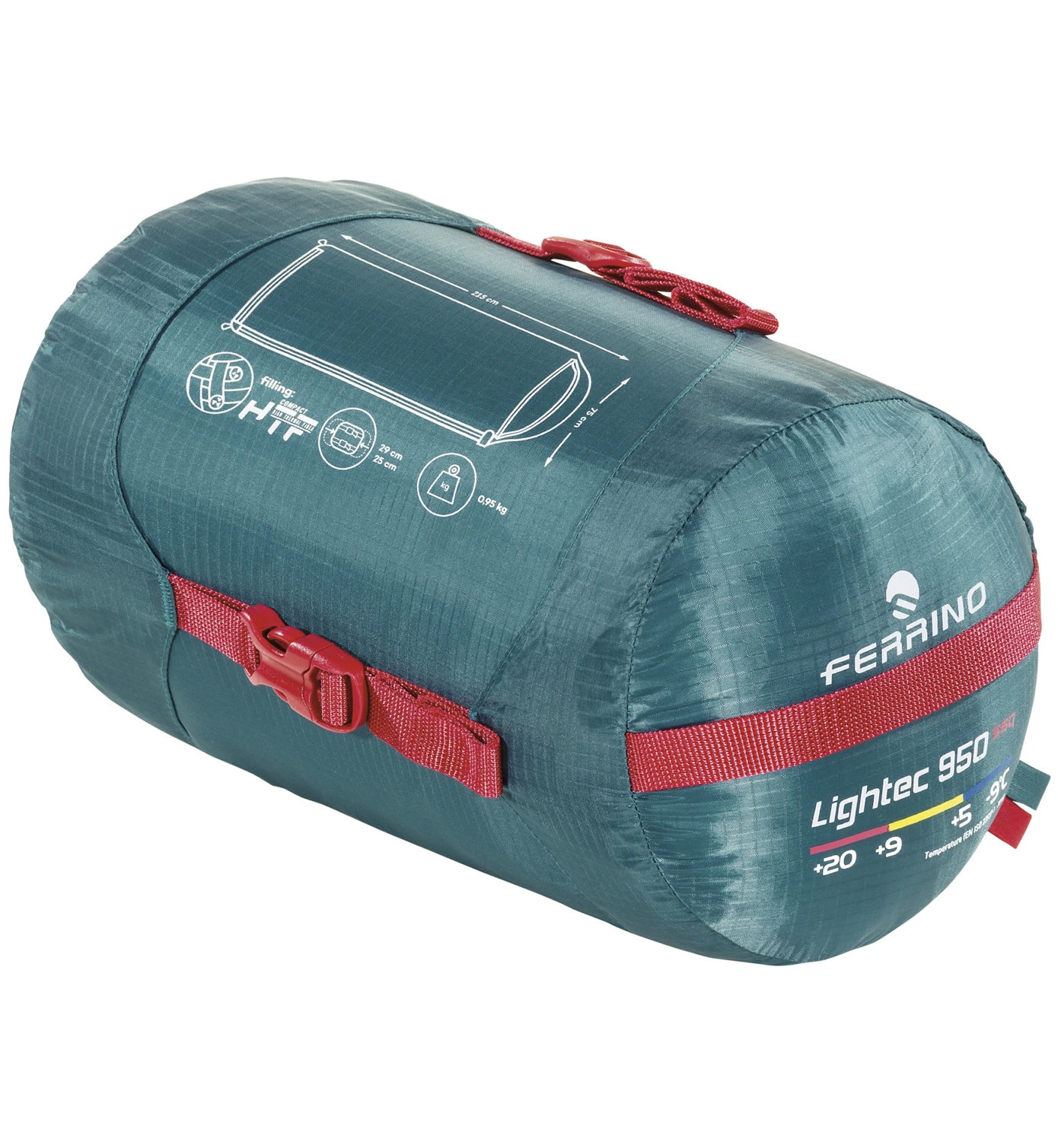 Ferrino Lightec SSQ 950 - Kunstfaserschlafsack 2 Ferrino Lightec SSQ 950 - Kunstfaserschlafsack – Bild 2