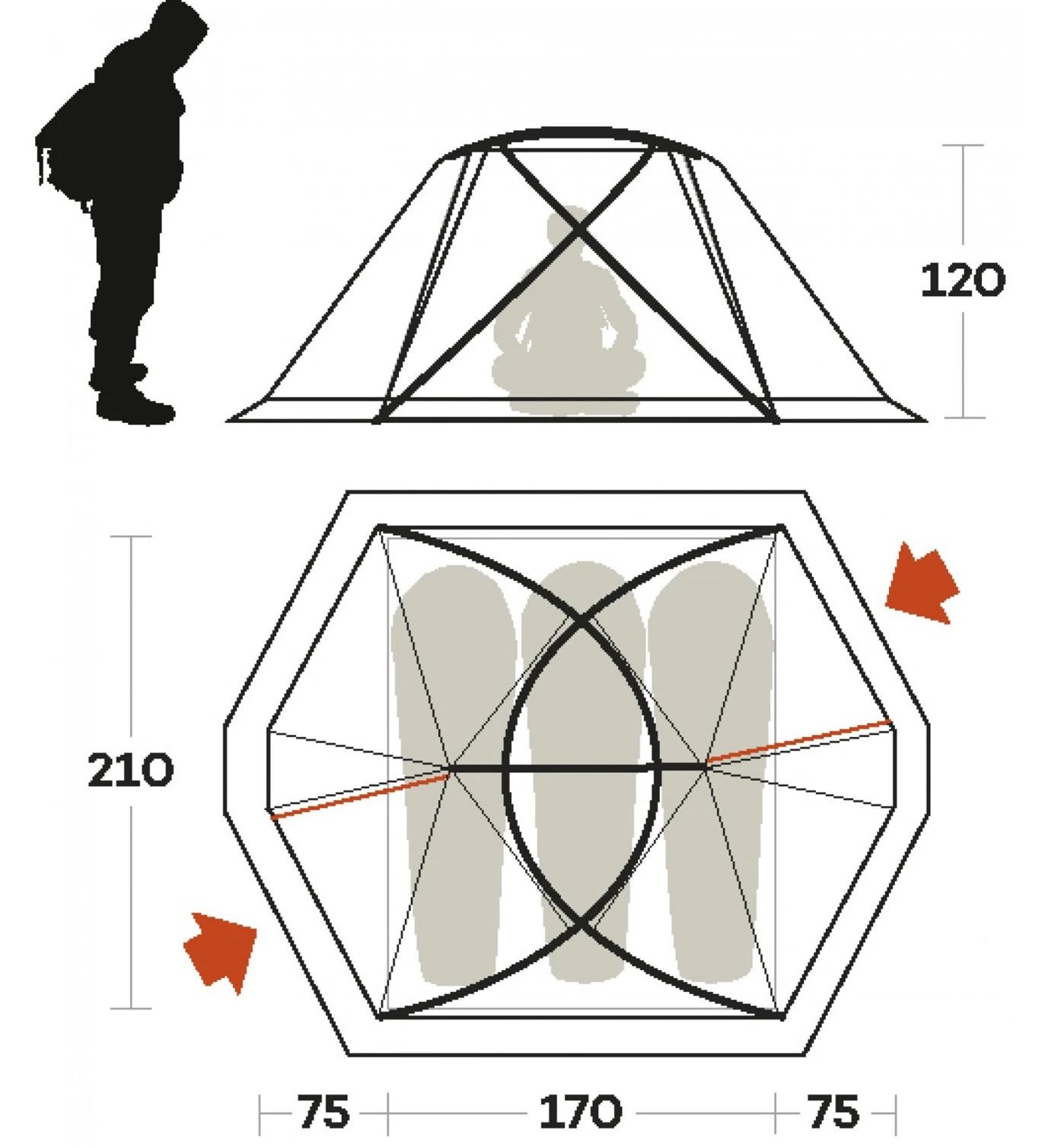 Ferrino Svalbard 3.0 - Zelt 3 Ferrino Svalbard 3.0 - Zelt – Bild 3