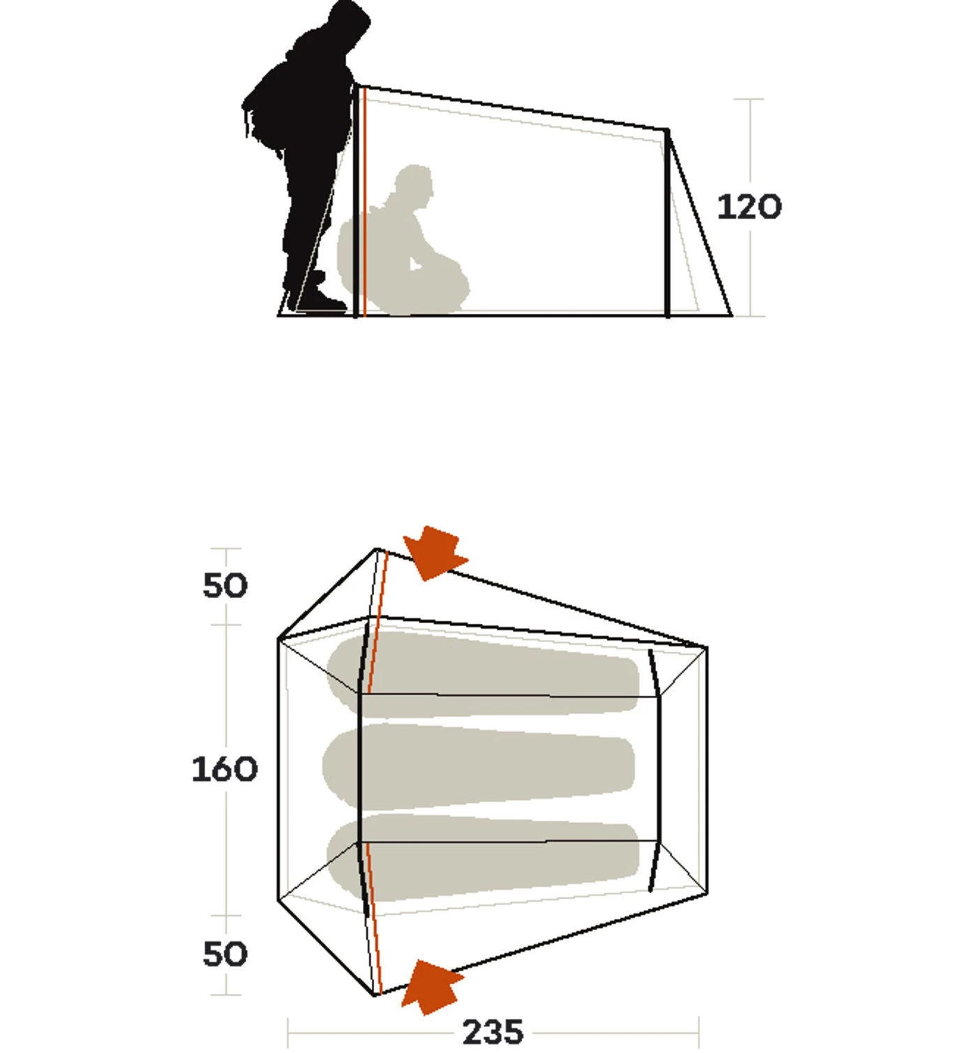 Ferrino Lightent 3 Pro - Zelt 3 Ferrino Lightent 3 Pro - Zelt – Bild 3