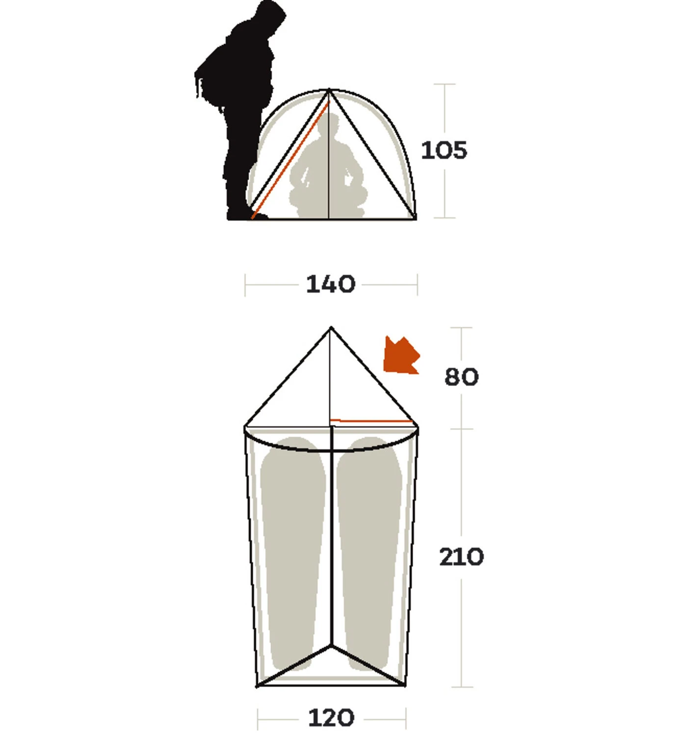 Ferrino Manaslu 2 - Zelt 3 Ferrino Manaslu 2 - Zelt – Bild 3