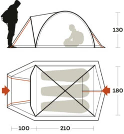 Ferrino TENDA TENERE' 3 -Sportler Verkaufs-Shop d1390 ferrino tenere 3 2188901 886272