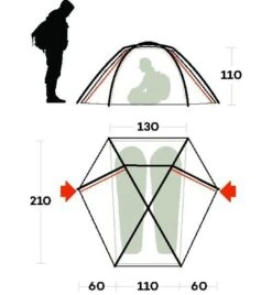 Ferrino Trivor 2 - Zelt -Sportler Verkaufs-Shop d1390 ferrino trivor 2 2183195 619075