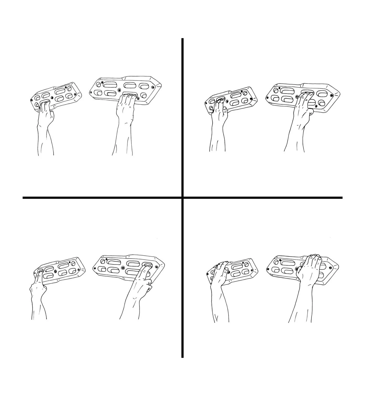 Max Climbing Spinchboard - Trainingboard 2 Max Climbing Spinchboard - Trainingboard – Bild 2