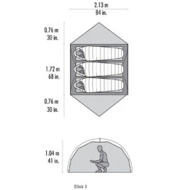 MSR Elixir 3 - Trekkingzelt 5 MSR Elixir 3 - Trekkingzelt -Sportler Verkaufs-Shop d1390 msr elixir 3 2118779 389937