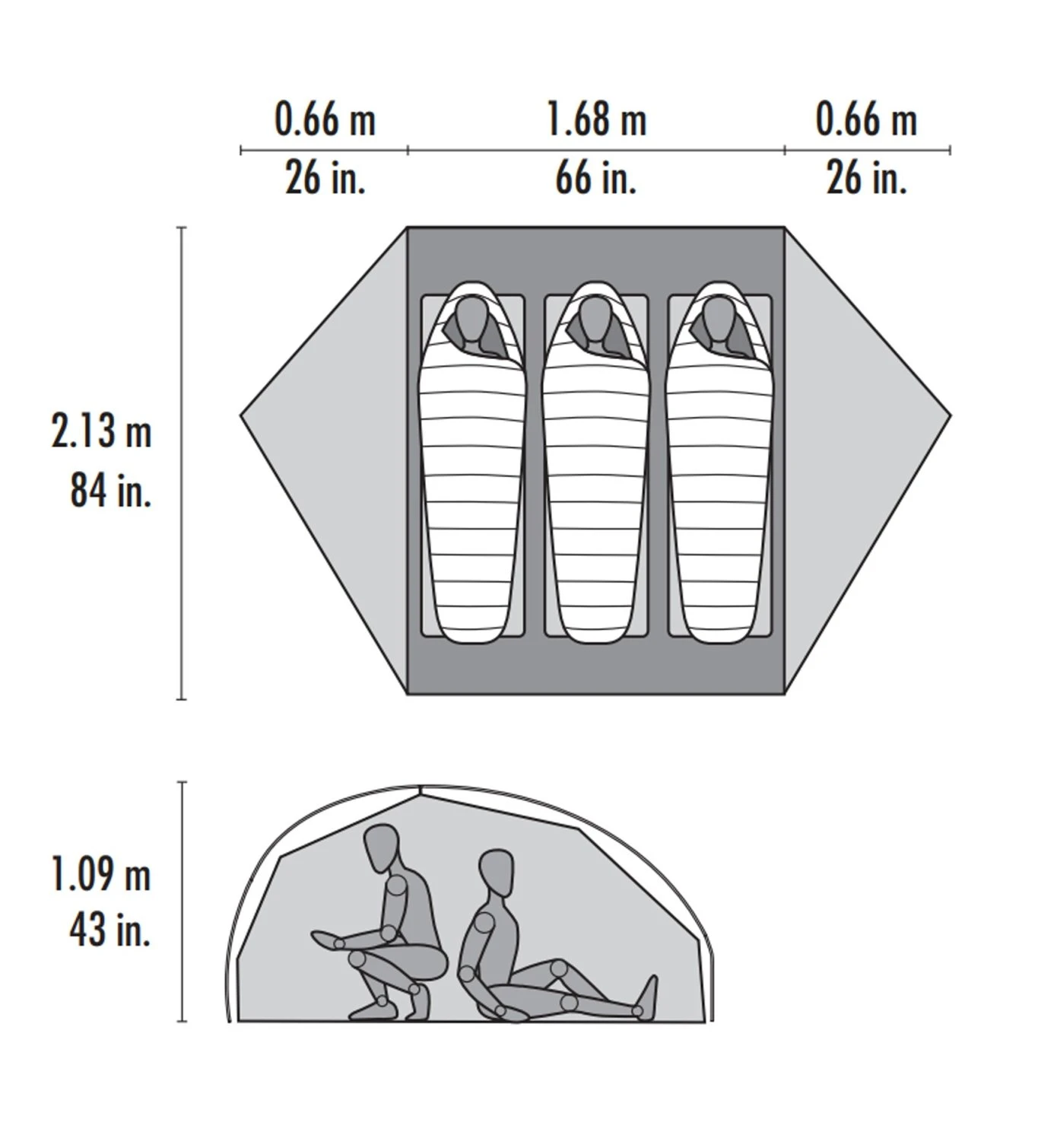 MSR FreeLite 3 V3 - Trekkingzelt 2 MSR FreeLite 3 V3 - Trekkingzelt – Bild 2