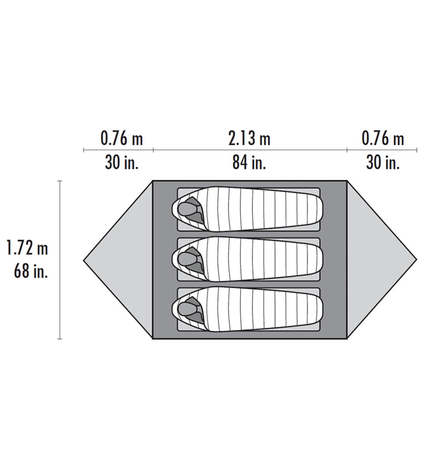 MSR Mutha Hubba NX - Zelt 2 MSR Mutha Hubba NX - Zelt – Bild 2
