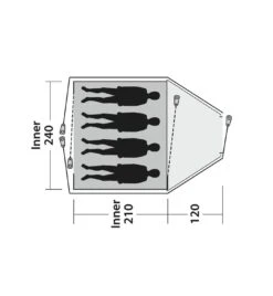 Outwell Cloud 4 – Zelt 8 Outwell Cloud 4 – Zelt -Sportler Verkaufs-Shop d1390 outwell cloud 4 tenda 11233280 833380