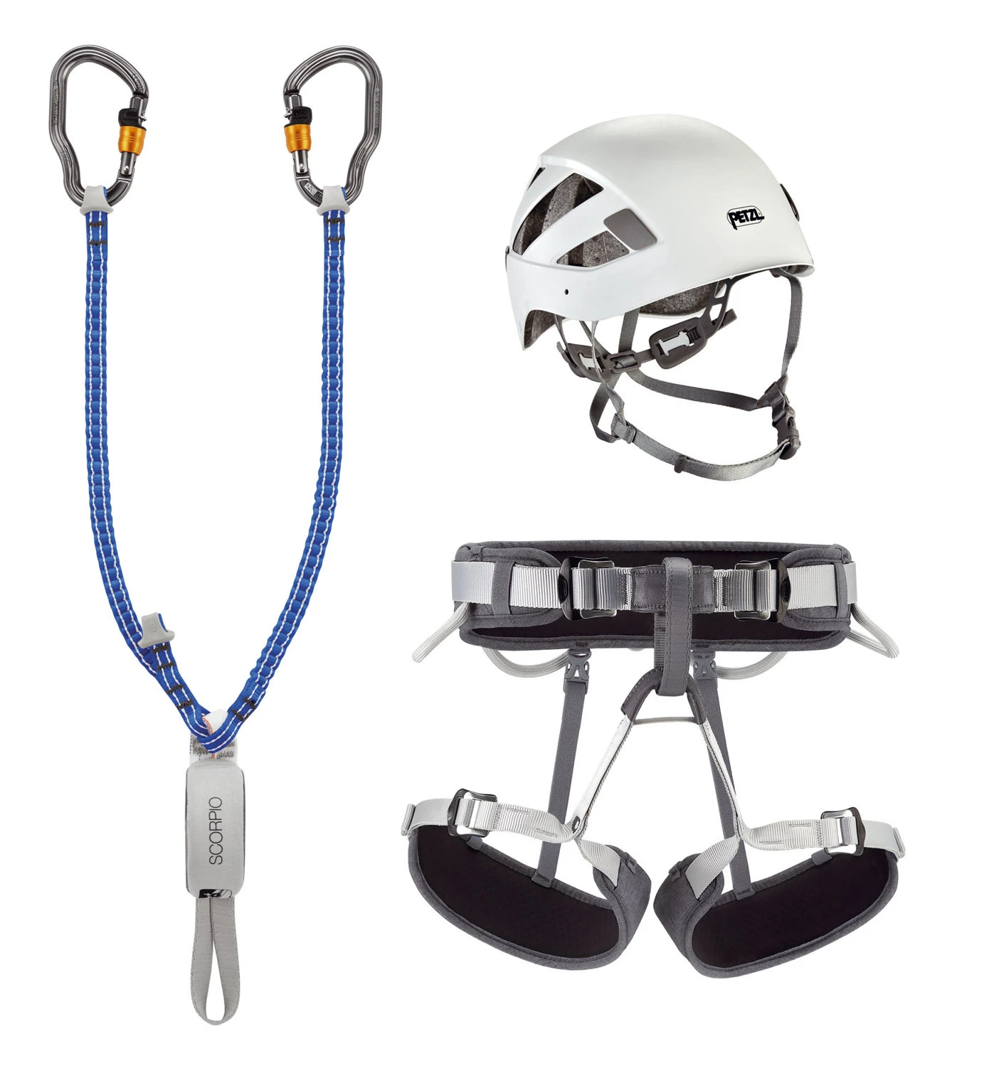 Petzl Kit Via Ferrata Vertigo - Klettersteigset + Klettergurt + Helm 1 Petzl Kit Via Ferrata Vertigo - Klettersteigset + Klettergurt + Helm