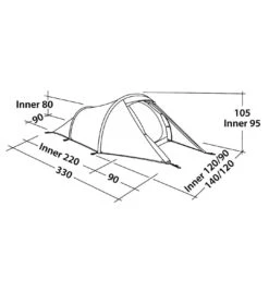 Robens Arch 2 - Trekkingzelt -Sportler Verkaufs-Shop d1390 robens arch 2 2147720 457622