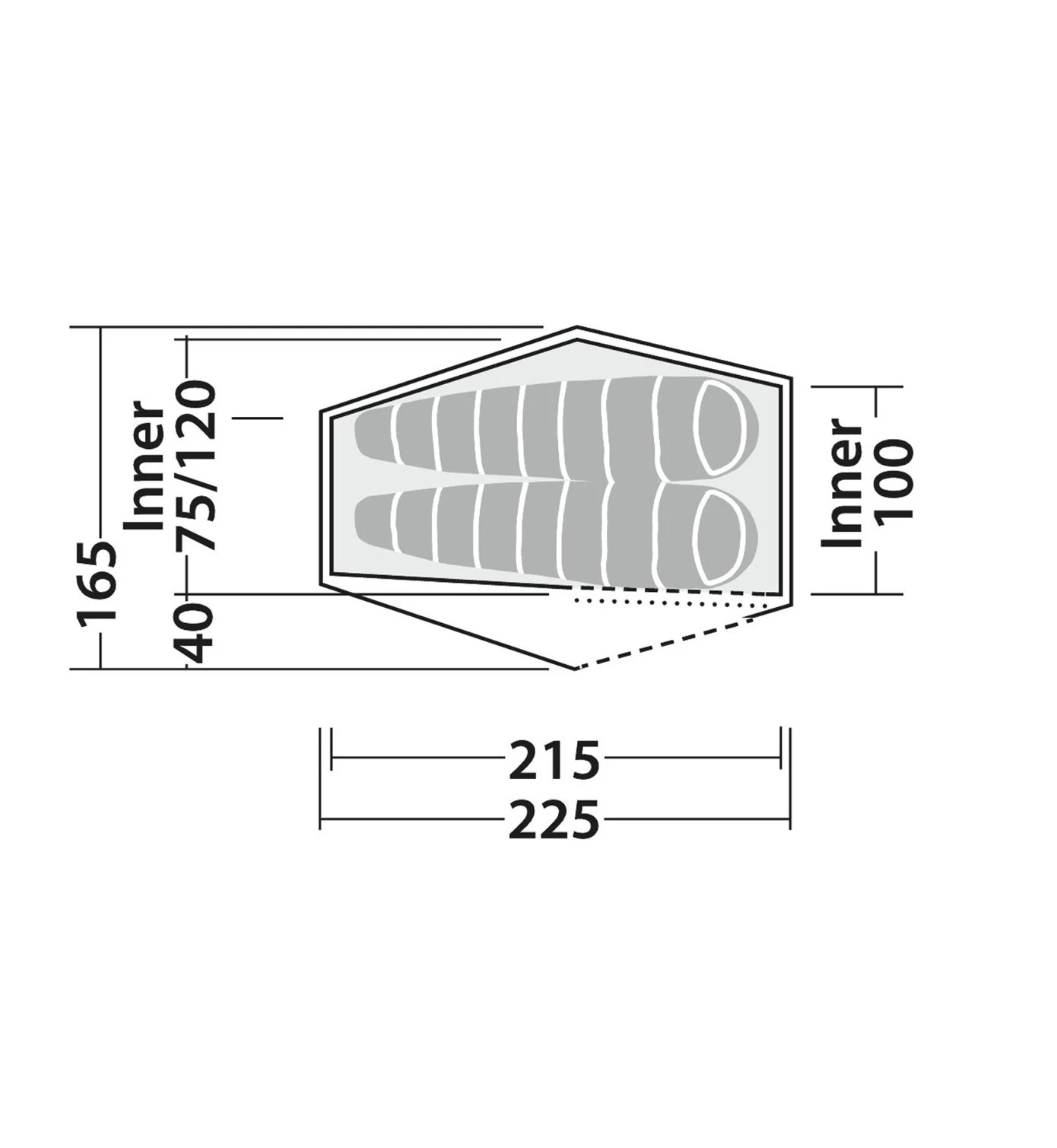 Robens CHASER 2 - Zelt 4 Robens CHASER 2 - Zelt – Bild 4