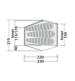 Robens CHASER 3XE – Zelt -Sportler Verkaufs-Shop d1390 robens chaser 3xe tenda 11232273 868353