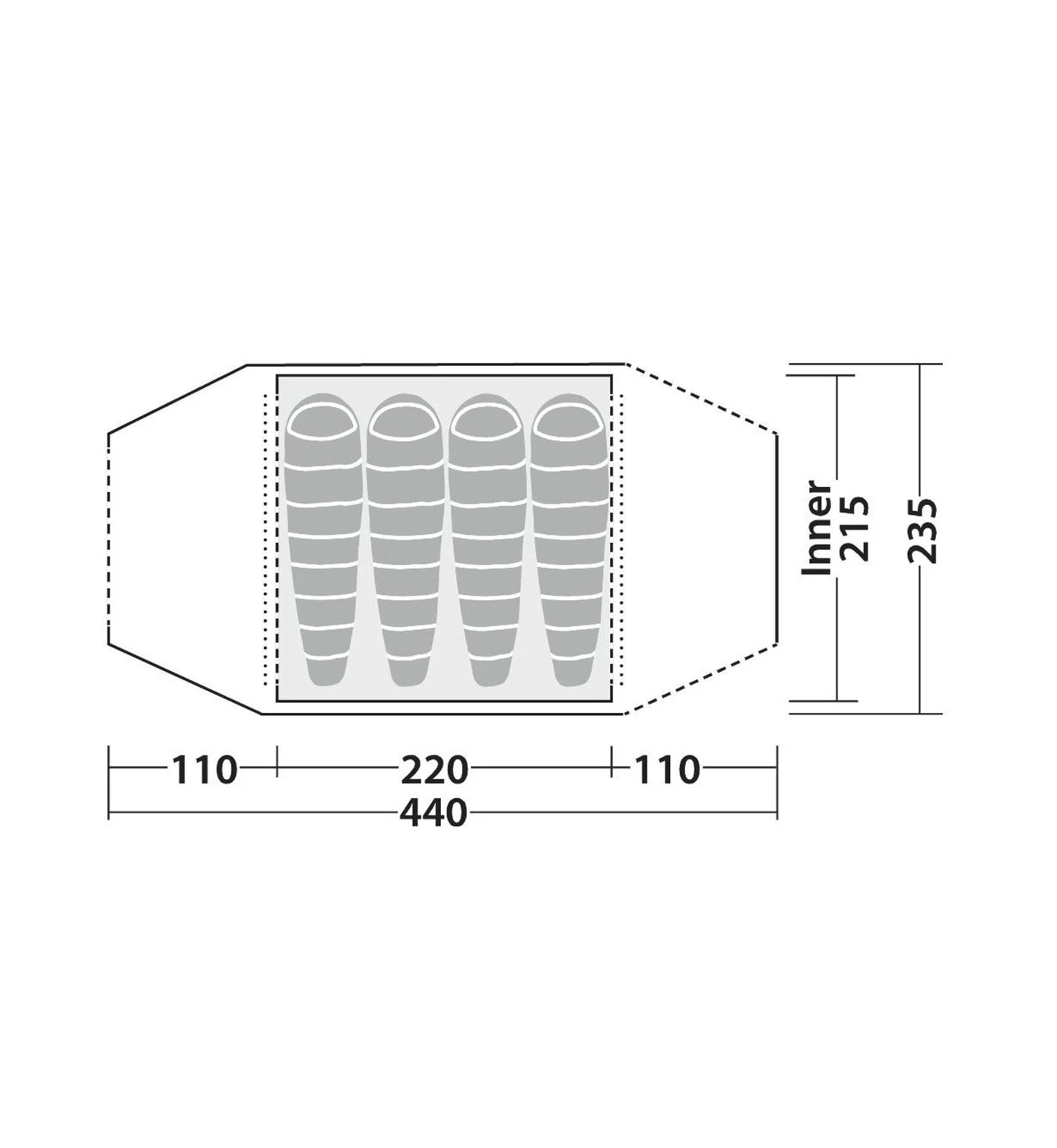 Robens Goshawk 4 - Trekkingzelt 4 Robens Goshawk 4 - Trekkingzelt – Bild 4