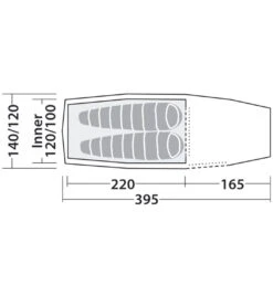 Robens Pioneer 2 EX – Tunnelzelt -Sportler Verkaufs-Shop d1390 robens pioneer 2 ex tenda 11232323 833116