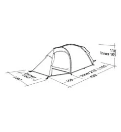 Robens Stony Brook 3 - Trekkingzelt -Sportler Verkaufs-Shop d1390 robens stony brook 3 2249855 949052