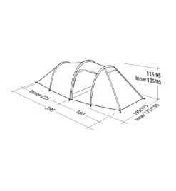 Robens VOYAGER VERSA 3 – Tunnelzelt 7 Robens VOYAGER VERSA 3 – Tunnelzelt -Sportler Verkaufs-Shop d1390 robens voyager versa 3 tenda tunnel 11232315 833427
