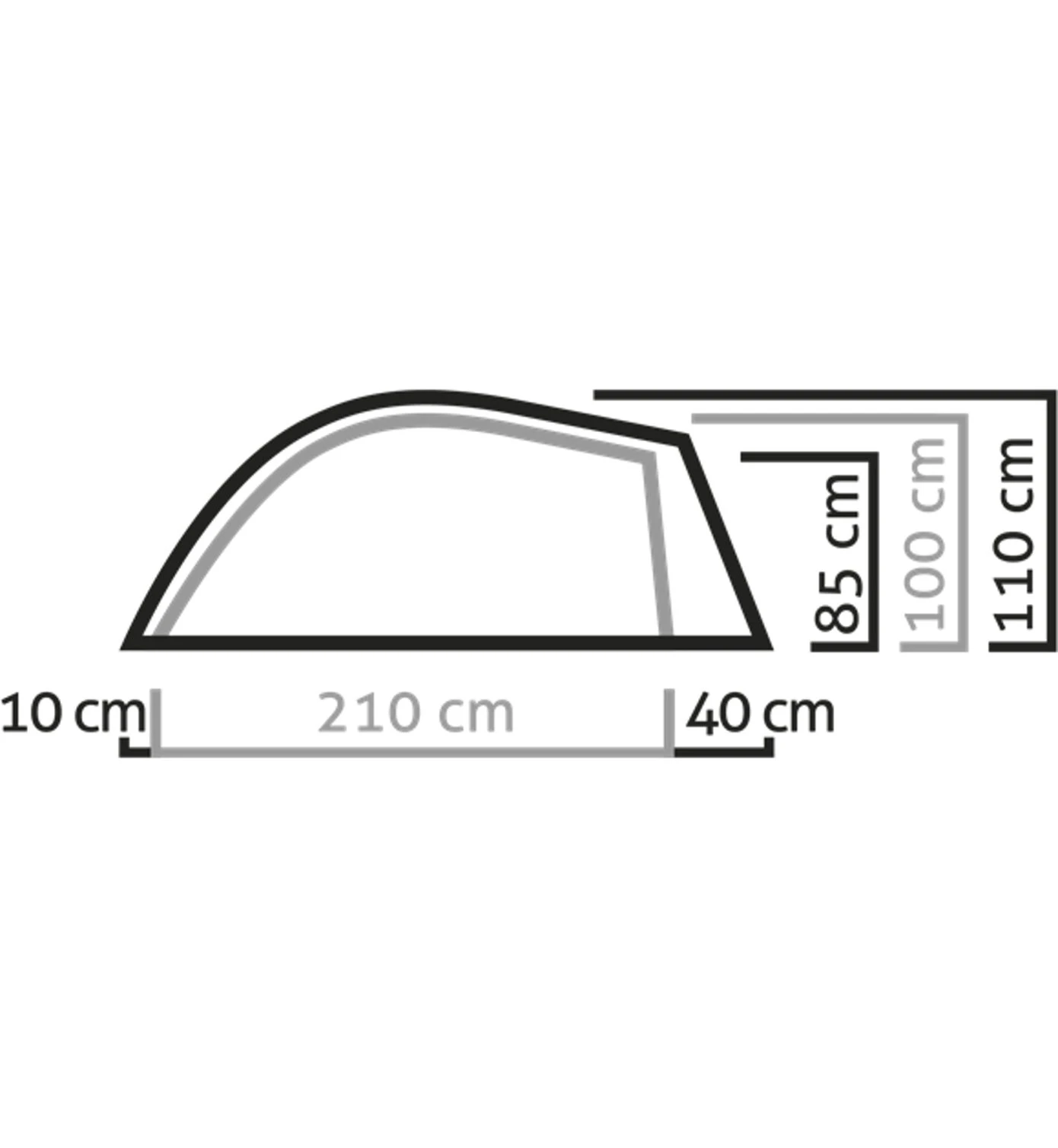 SALEWA Litetrek II - Zelt 3 SALEWA Litetrek II - Zelt – Bild 3