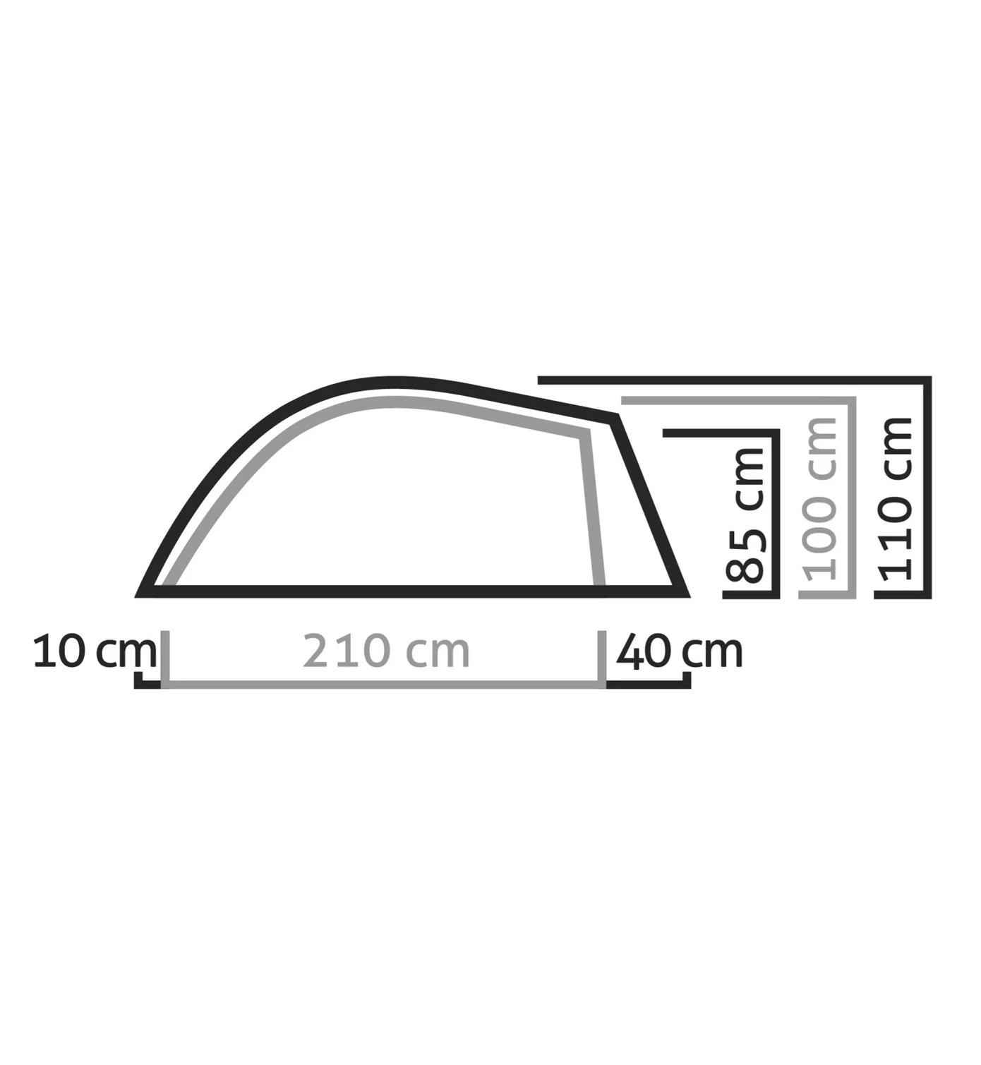 SALEWA Litetrek Pro - Zelt 3 SALEWA Litetrek Pro - Zelt – Bild 3