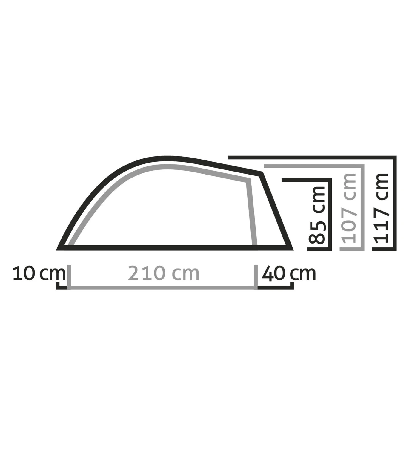 SALEWA Litetrek Pro III - Zelt 3 SALEWA Litetrek Pro III - Zelt – Bild 3