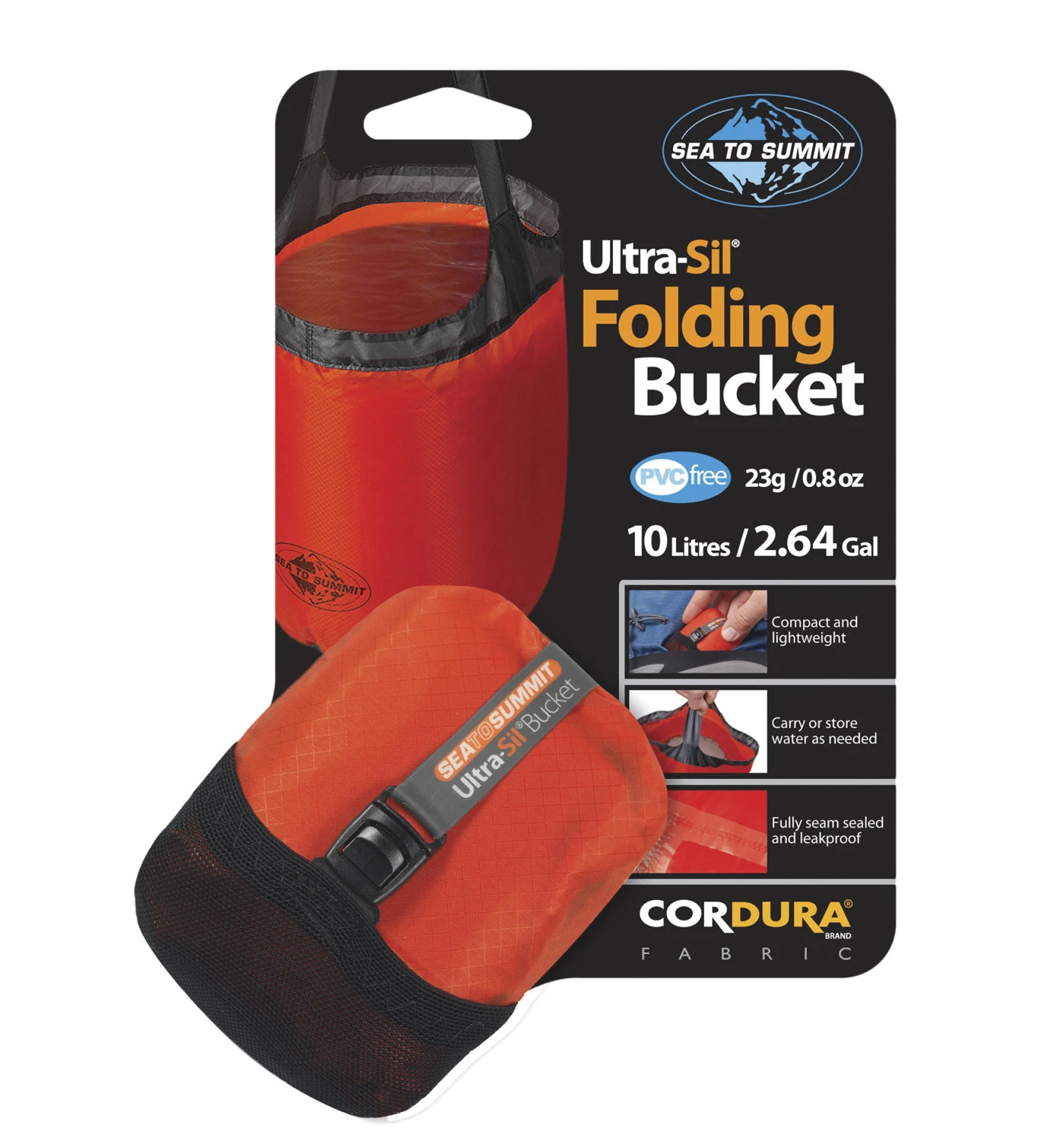 Sea To Summit Ultra-Sil Folding Bucket - Wasser-Tragesack 2 Sea To Summit Ultra-Sil Folding Bucket - Wasser-Tragesack – Bild 2