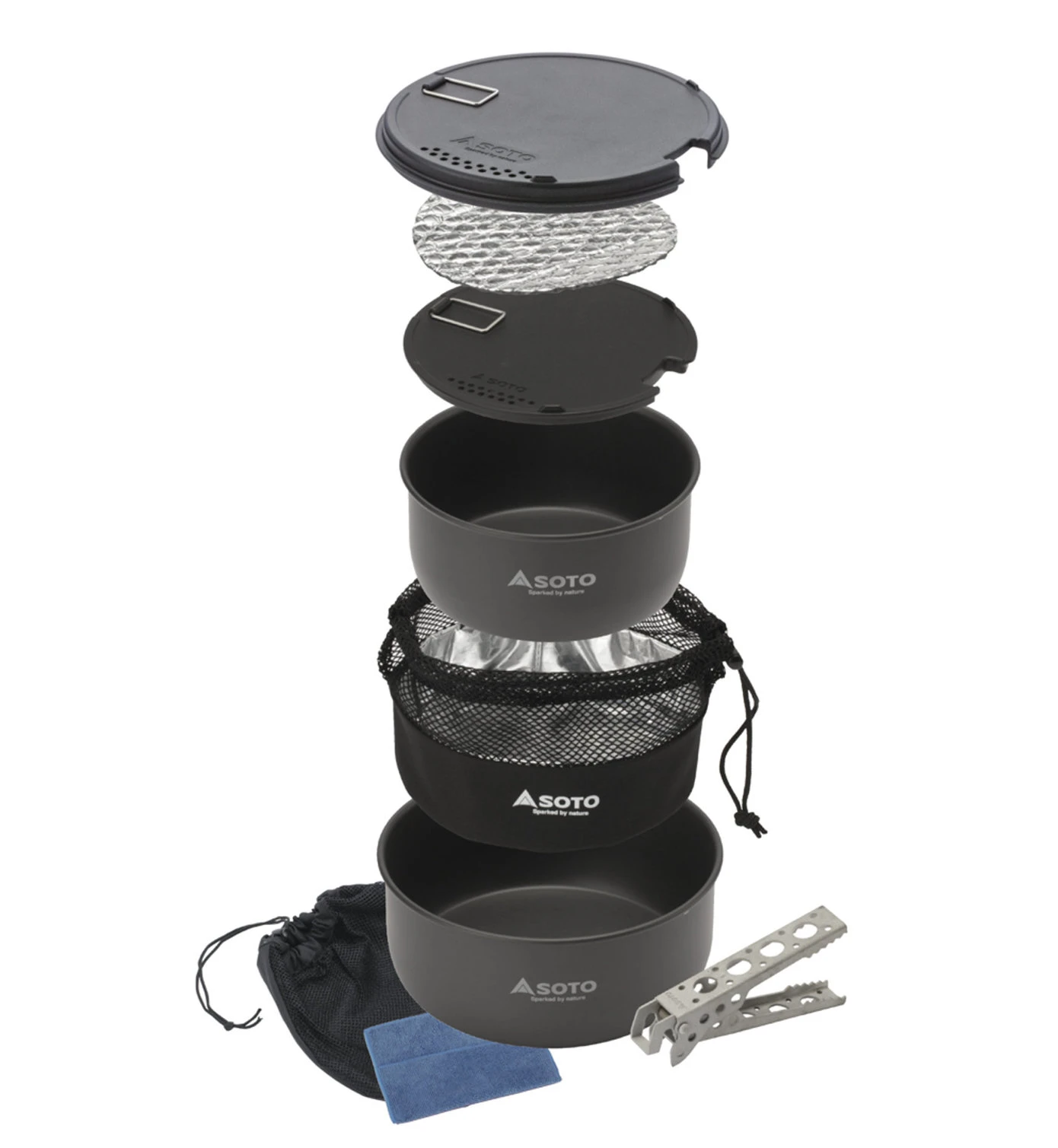 Soto Navigator Cook Set - Geschirr 2 Soto Navigator Cook Set - Geschirr – Bild 2