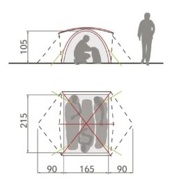 VAUDE Campo 3P - Zelt 9 VAUDE Campo 3P - Zelt -Sportler Verkaufs-Shop d1390 vaude campo 3p 2154870 597902