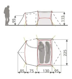 VAUDE Low Chapel L XT 2P - Zelt -Sportler Verkaufs-Shop d1390 vaude low chapel l xt 2p 2154867 471939