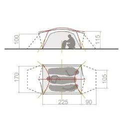 VAUDE Mark 3P - Trekkingzelt 8 VAUDE Mark 3P - Trekkingzelt -Sportler Verkaufs-Shop d1390 vaude mark 3p 2184363 598184