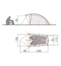 VAUDE Taurus 2P - Campingzelt -Sportler Verkaufs-Shop d1390 vaude taurus 2p 2176207 598002