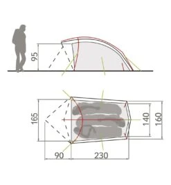 VAUDE Taurus 3P - Campingzelt -Sportler Verkaufs-Shop d1390 vaude taurus 3p 2176208 598019