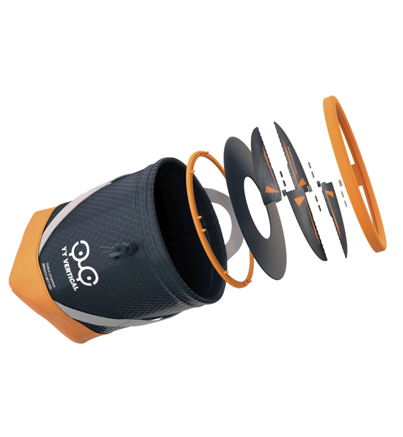 YY Vertical Orange - Magnesiumbeutel 2 YY Vertical Orange - Magnesiumbeutel – Bild 2