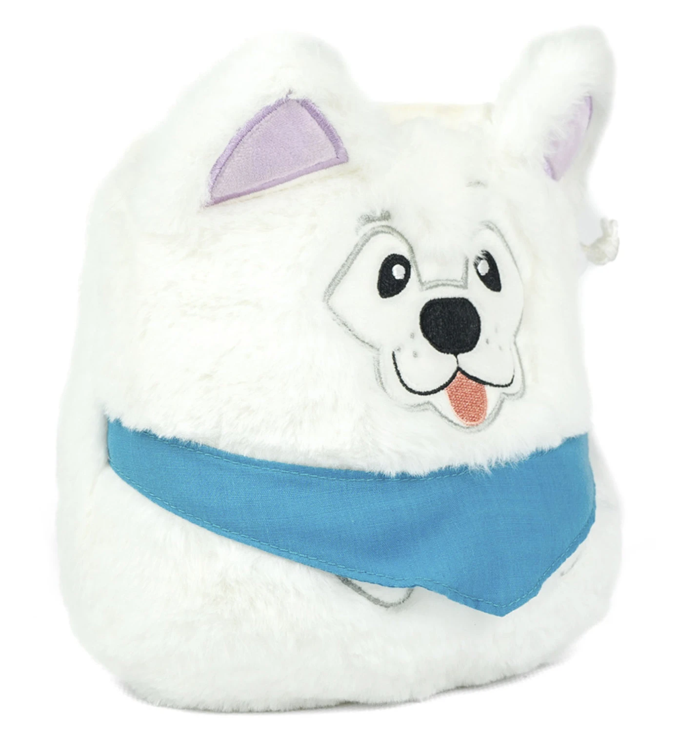 YY Vertical Samoyed Dog - Magnesiumbeutel 2 YY Vertical Samoyed Dog - Magnesiumbeutel – Bild 2