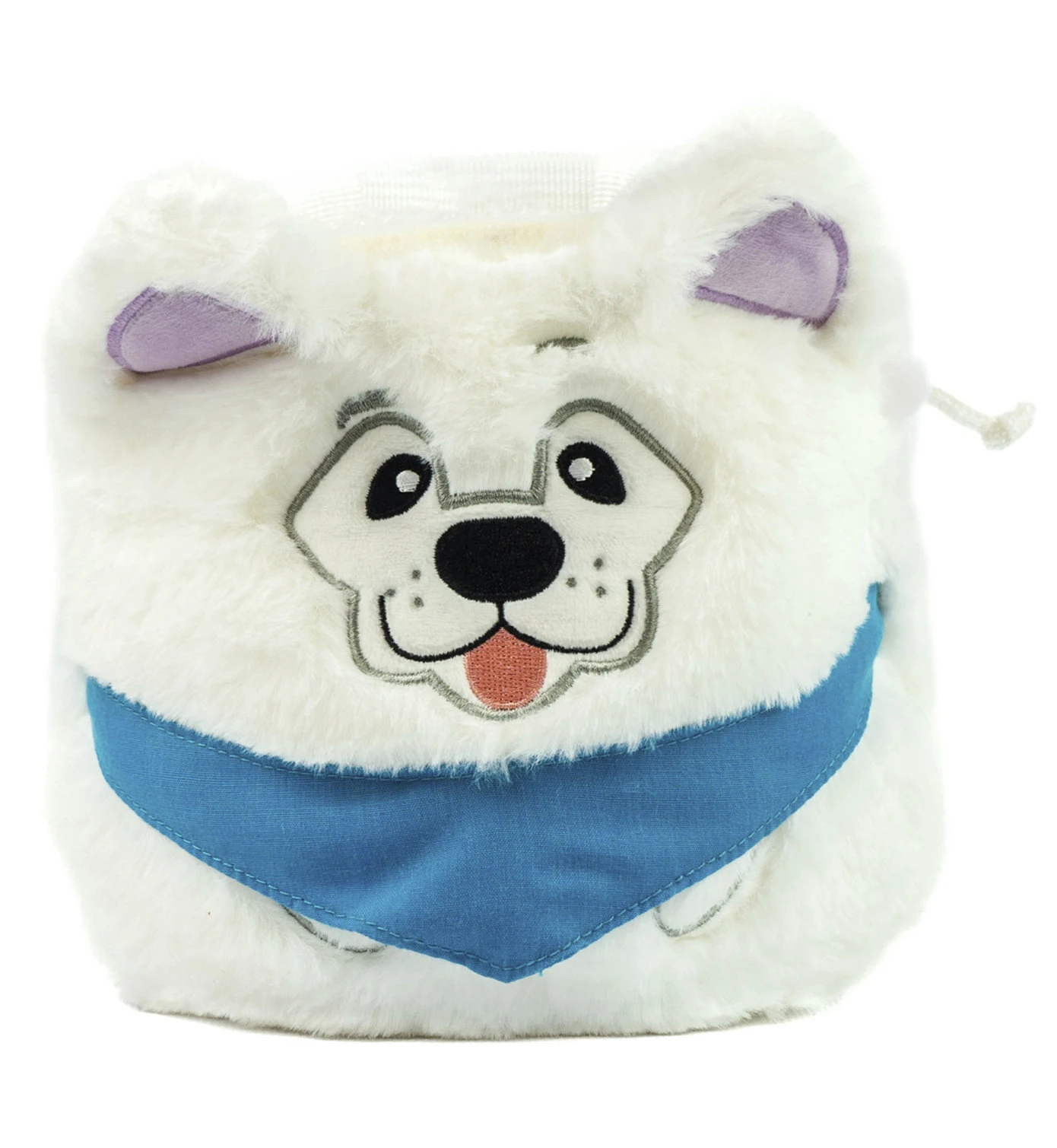 YY Vertical Samoyed Dog - Magnesiumbeutel 1 YY Vertical Samoyed Dog - Magnesiumbeutel